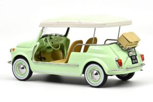 Fiat 500 Jolly Verde Norev 1:18 187794 Metal - imagem 3 de 5