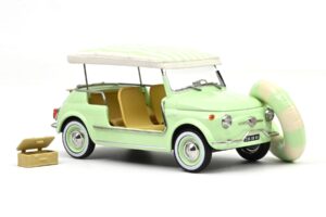 Fiat 500 Jolly Verde Norev 1:18 187794 Metal - imagem 4 de 5