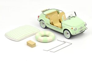 Fiat 500 Jolly Verde Norev 1:18 187794 Metal - imagem 5 de 5