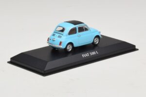 Fiat 500 L Azul Maxichamps 1:43 940121601 Diecast - imagem 2 de 5