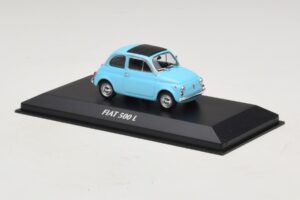 Fiat 500 L Azul Maxichamps 1:43 940121601 Diecast - imagem 3 de 5