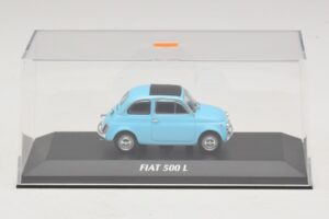 Fiat 500 L Azul Maxichamps 1:43 940121601 Diecast - imagem 4 de 5