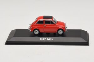 Fiat 500 L Vermelho Maxichamps 1:43 940121600 Diecast