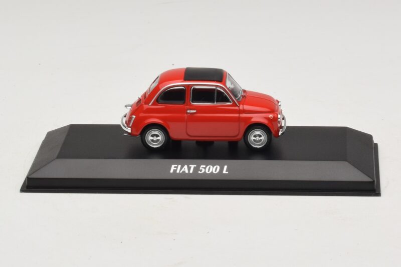 Fiat 500 L Vermelho Maxichamps 1:43 940121600 Diecast