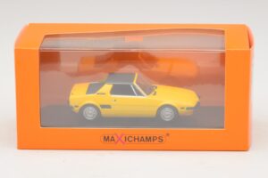 Fiat X1/9 Amarelo Maxichamps 1:43 940121660 Metal - imagem 5 de 5