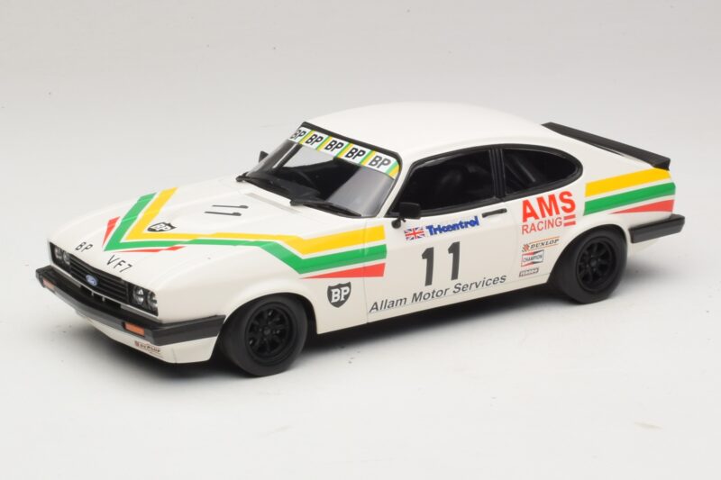 Ford Capri 3.0 #11 Allam Motor Services Silverstone Club Circuit Race BSCC 1979 Minichamps 1:18 155798611 Metal