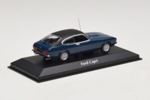 Ford Capri II Azul Escuro Maxichamps 1:43 940081201 Metal - imagem 2 de 5