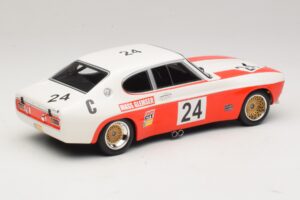 Ford Capri RS 2600 #24 D. Glemser / J. Mass 9 Hours of Kyalami Class Winner 1971 Minichamps 1:18 155718509 Metal - imagem 2 de 6