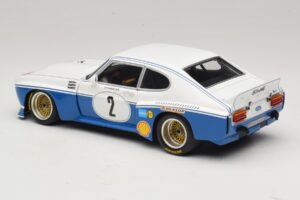 Ford Capri RS3100 #2 R. Stommelen Nurburgring ETC 1974 Minichamps 1:18 180748002 Metal - imagem 7 de 8