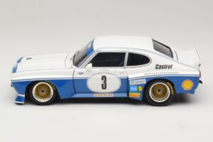 Ford Capri RS3100 #3 K. Ludwig Hockenheimring DRM 1975 Minichamps 1:18 180758003 Metal - imagem 4 de 8