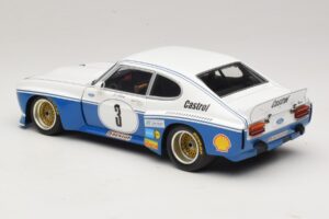 Ford Capri RS3100 #3 K. Ludwig Hockenheimring DRM 1975 Minichamps 1:18 180758003 Metal - imagem 7 de 8