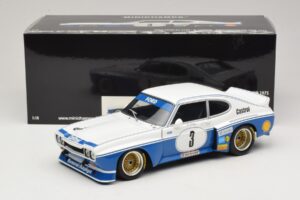 Ford Capri RS3100 #3 K. Ludwig Hockenheimring DRM 1975 Minichamps 1:18 180758003 Metal - imagem 8 de 8