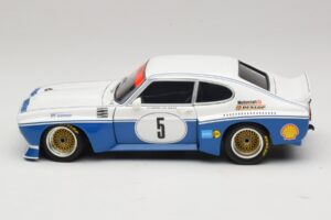 Ford Capri RS3100 #5 R. Stommelen / J. Mass Zandvoort ETC 1974 Minichamps 1:18 180748005 Metal - imagem 4 de 8