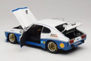 Ford Capri RS3100 #5 R. Stommelen / J. Mass Zandvoort ETC 1974 Minichamps 1:18 180748005 Metal - imagem 5 de 8