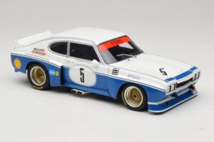 Ford Capri RS3100 #5 R. Stommelen / J. Mass Zandvoort ETC 1974 Minichamps 1:18 180748005 Metal - imagem 6 de 8