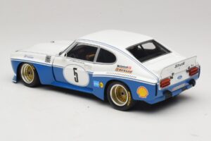 Ford Capri RS3100 #5 R. Stommelen / J. Mass Zandvoort ETC 1974 Minichamps 1:18 180748005 Metal - imagem 7 de 8