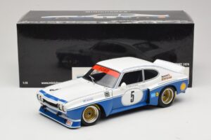 Ford Capri RS3100 #5 R. Stommelen / J. Mass Zandvoort ETC 1974 Minichamps 1:18 180748005 Metal - imagem 8 de 8