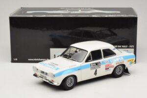 Ford Escort Mk1 RS1600 #4 R. Clark / T. Mason Winners RAC Rally 1972 Minichamps 1:18 100728104 Metal - imagem 8 de 8