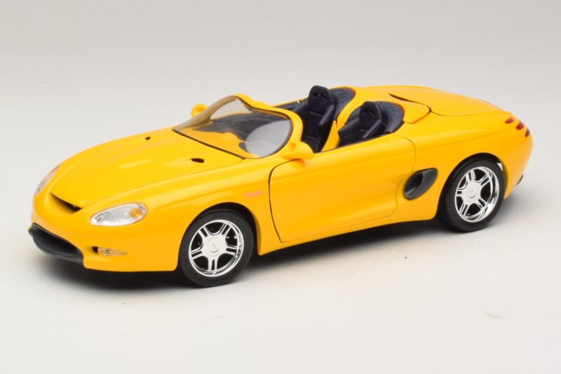 Ford Mustang Mach III Descapotável Amarelo Maisto 1:18 32815 Metal