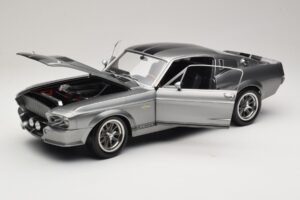 Ford Mustang Shelby GT500 Eleanor Cinzento Metálico & Preto KK-Scale 1:12 KKDC120171 Metal - imagem 2 de 8