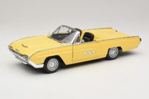 Ford Thunderbird Cabriolet Amarelo Anson 1:18 30334-P1 Metal
