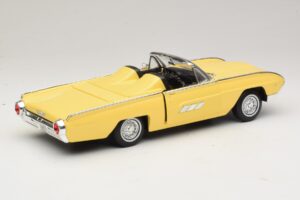 Ford Thunderbird Cabriolet Amarelo Anson 1:18 30334-P1 Metal - imagem 3 de 8