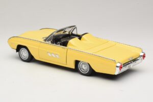Ford Thunderbird Cabriolet Amarelo Anson 1:18 30334-P1 Metal - imagem 7 de 8