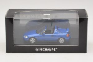 Honda CR-X del Sol EG2 Azul Metálico Minichamps 1:43 400161931 Metal - imagem 5 de 5