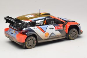 Hyundai i20 N Rally1 #1 T. Neuville / M. Wydaeghe Rally Portugal 2025 IXO 1:18 18RMC251B Metal - imagem 2 de 6