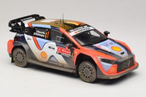 Hyundai i20 N Rally1 #1 T. Neuville / M. Wydaeghe Rally Portugal 2025 IXO 1:18 18RMC251B Metal - imagem 4 de 6