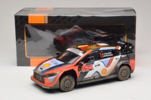 Hyundai i20 N Rally1 #1 T. Neuville / M. Wydaeghe Rally Portugal 2025 IXO 1:18 18RMC251B Metal - imagem 6 de 6