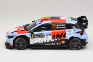 Hyundai i20 N Rally1 #11 T. Neuville / M. Wydaeghe Rally Monte Carlo 2026 IXO 1:18 18RMC270B Metal - imagem 3 de 6