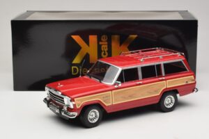 Jeep Grand Wagoneer Vermelho KK-Scale 1:18 KKDC181112 Metal - imagem 6 de 6