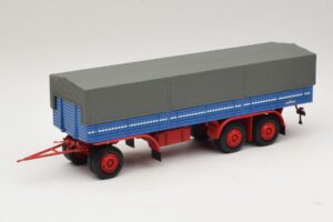 Kassbohrer 3-Achs Azul Preto Minichamps 1:43 439161090 Metal