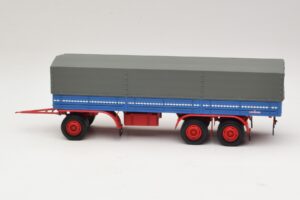 Kassbohrer 3-Achs Azul Preto Minichamps 1:43 439161090 Metal - imagem 3 de 6