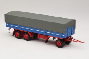 Kassbohrer 3-Achs Azul Preto Minichamps 1:43 439161090 Metal - imagem 4 de 6