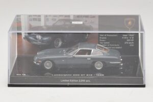 Lamborghini 400 GT 2+2 Cinzento Minichamps 1:43 436103310 Metal - imagem 4 de 5