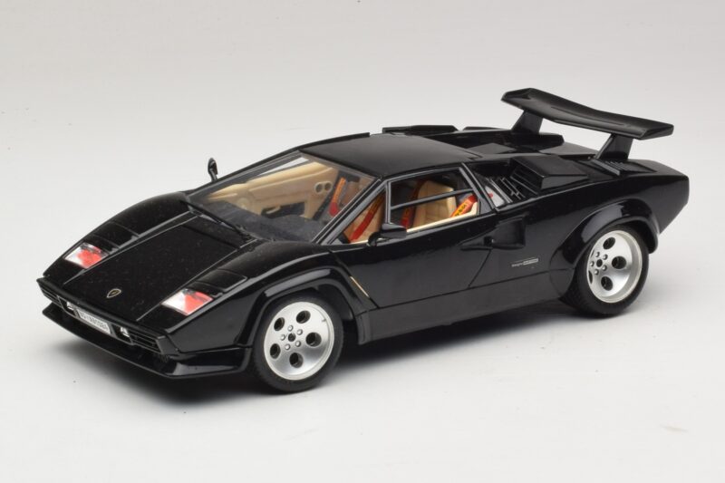 Lamborghini Countach 5000 Quattrovalvole Preto Bburago 1:18 3337 Metal