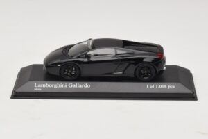 Lamborghini Gallardo Preto Minichamps 1:43 400103504 Metal