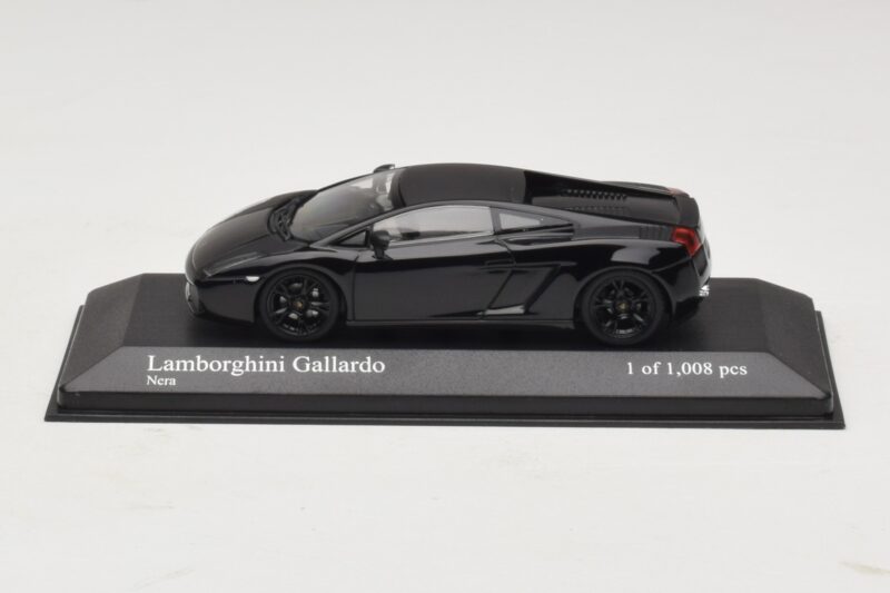 Lamborghini Gallardo Preto Minichamps 1:43 400103504 Metal