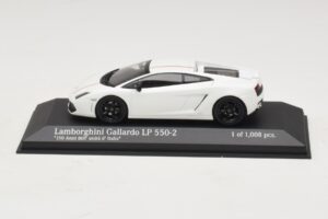 Lamborghini Gallardo LP550-2 Tricolore Branco Minichamps 1:43 400103801 Metal