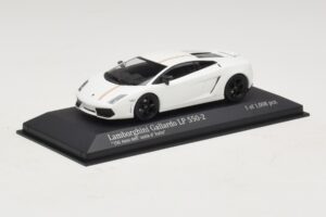 Lamborghini Gallardo LP550-2 Tricolore Branco Minichamps 1:43 400103801 Metal - imagem 2 de 5