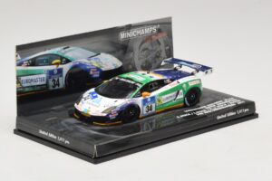 Lamborghini Gallardo LP600 GT3 #34 Reiter Engineering H-J. Stuck 24 Hours of Nurburgring 2011 Minichamps 1:43 437111284 Metal - imagem 2 de 5