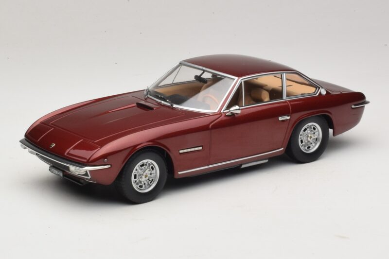 Lamborghini Islero S Vermelho Metálico KK-Scale 1:18 KKDC181582 Metal