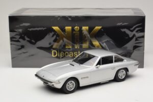 Lamborghini Islero S Prata KK-Scale 1:18 KKDC181583 Metal - imagem 6 de 6