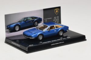 Lamborghini Jarama 400 GTS Azul Minichamps 1:43 436103400 Metal - imagem 2 de 5