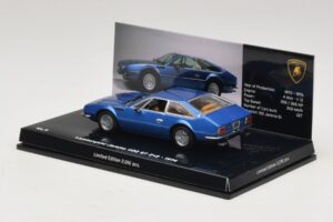 Lamborghini Jarama 400 GTS Azul Minichamps 1:43 436103400 Metal - imagem 3 de 5