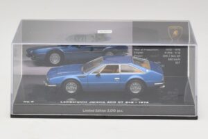 Lamborghini Jarama 400 GTS Azul Minichamps 1:43 436103400 Metal - imagem 4 de 5