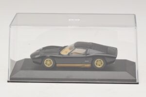 Lamborghini Miura P400 Preto Minichamps 1:43 430103004 Metal - imagem 4 de 5