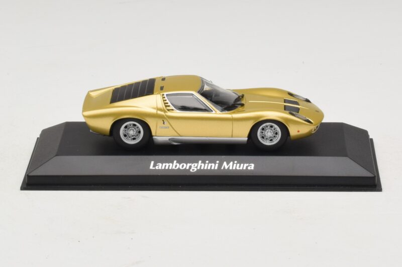 Lamborghini Miura P400 Dourado Maxichamps 1:43 940103002 Diecast